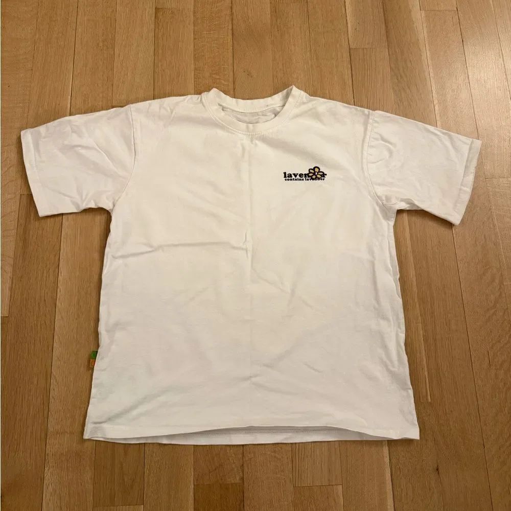 White T-Shirt with Logo